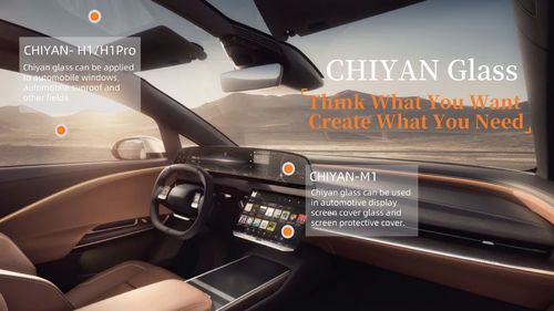 Latest company Solutions about CHIYAN High Aluminosilicate Glass Panels voor automobielglas