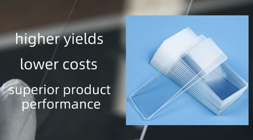 Latest company Solutions about Premium glassubstraten voor de vervaardiging van microscoopdia's met hoge prestaties