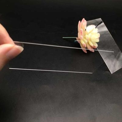Goede prijs Aluminosilicaat Elektronische Float Glasplaten Voor Eenrichtingsverkeer Tweerichtingsverkeer Translucent Spiegel Semi-reflecterend Teleprompter Glas online