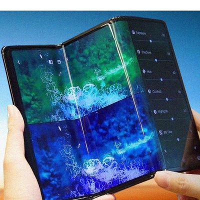 UTG Ultra Thin Flexible Glass voor opvouwbaar elektronisch scherm