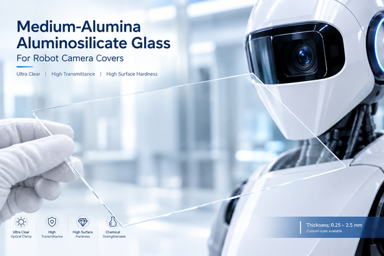 Goede prijs Ultra-helder aluminiumsilicaatglas voor humanoïde robotica online